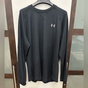 Under Armour Long Sleeve Waffle Crew, Large, Brand New